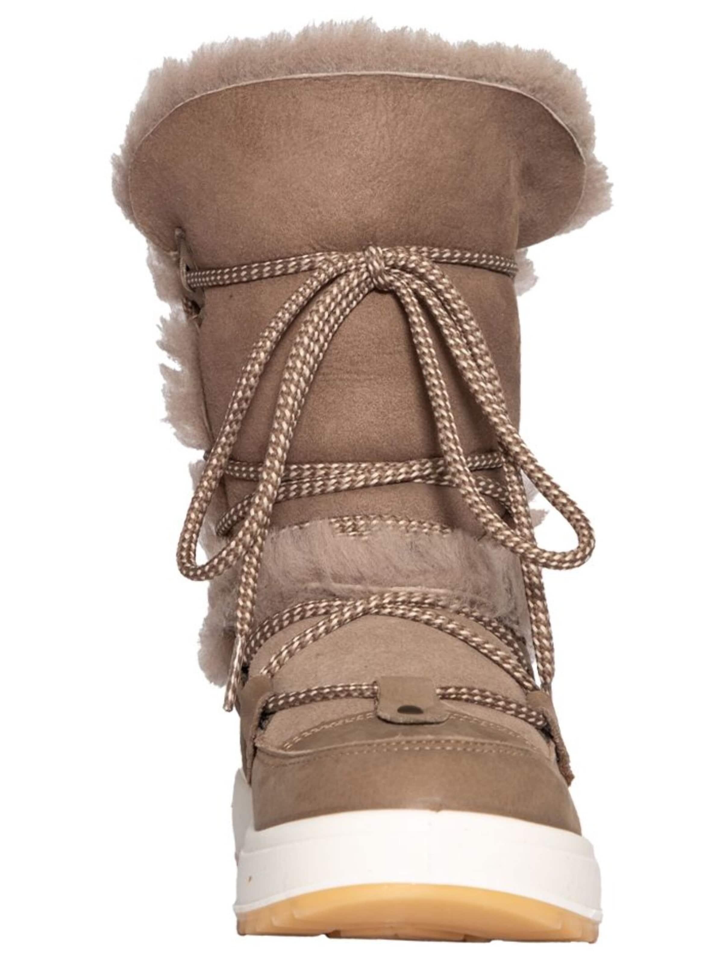 SKOGAN Snow boots in Brown: front