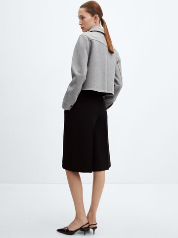 MANGO Jacke 'Zipi' in Grau