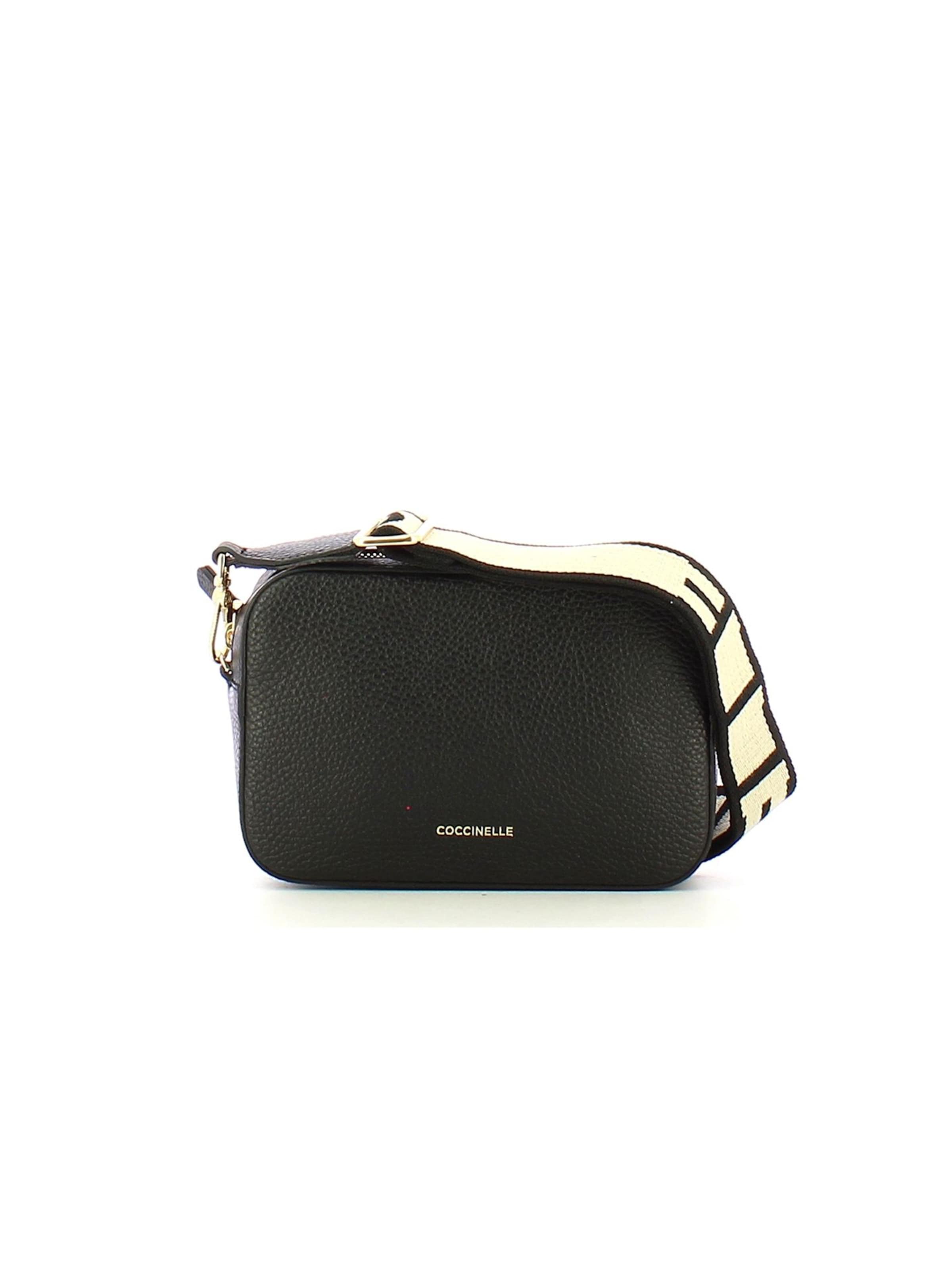 Coccinelle Crossbody Bag 'COCCINELLE Tebe Bag' in Black: front