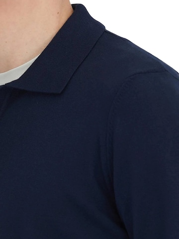 Ramsey Knit cardigan in Blue