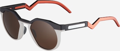 Ochelari de soare sport 'HSTN' OAKLEY pe maro închis / gri deschis / portocaliu somon / negru, Vizualizare produs