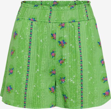 Loosefit Pantaloni 'PICNIC' de la Y.A.S pe verde: față