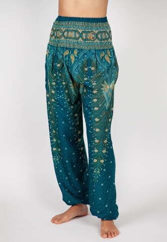Paigh Regular Harem Pants in Blue: front