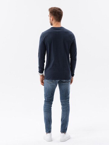 Ombre Shirt in Blauw