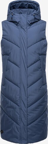 Gilet 'Suminka' Ragwear en bleu : devant