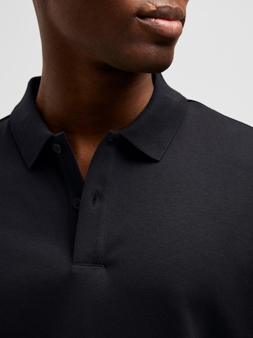 SELECTED HOMME Poloshirt 'Toulouse' in Schwarz