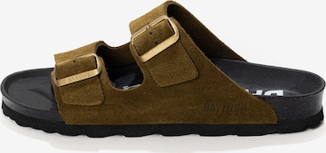 Zoccoletto 'Atlas' di Bayton in verde: frontale