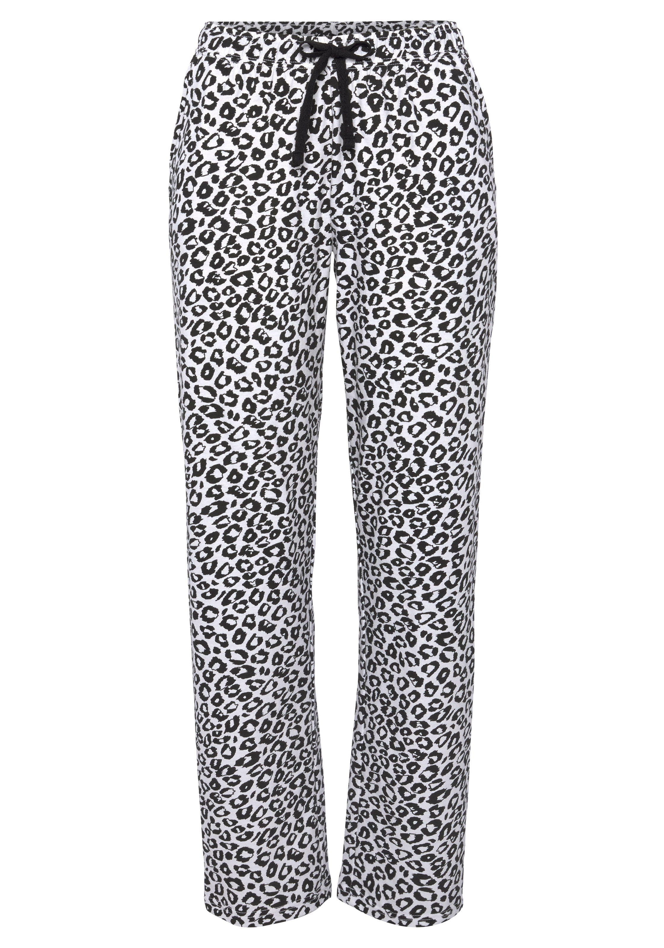 VIVANCE Pidžaamapüksid, värv valge: eest vaates