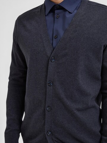 SELECTED HOMME Cardigan 'Berg' i blå