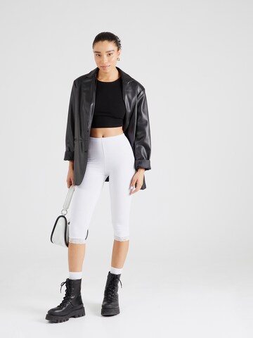 Fransa Skinny Leggings 'ZOKOS 3' - fehér