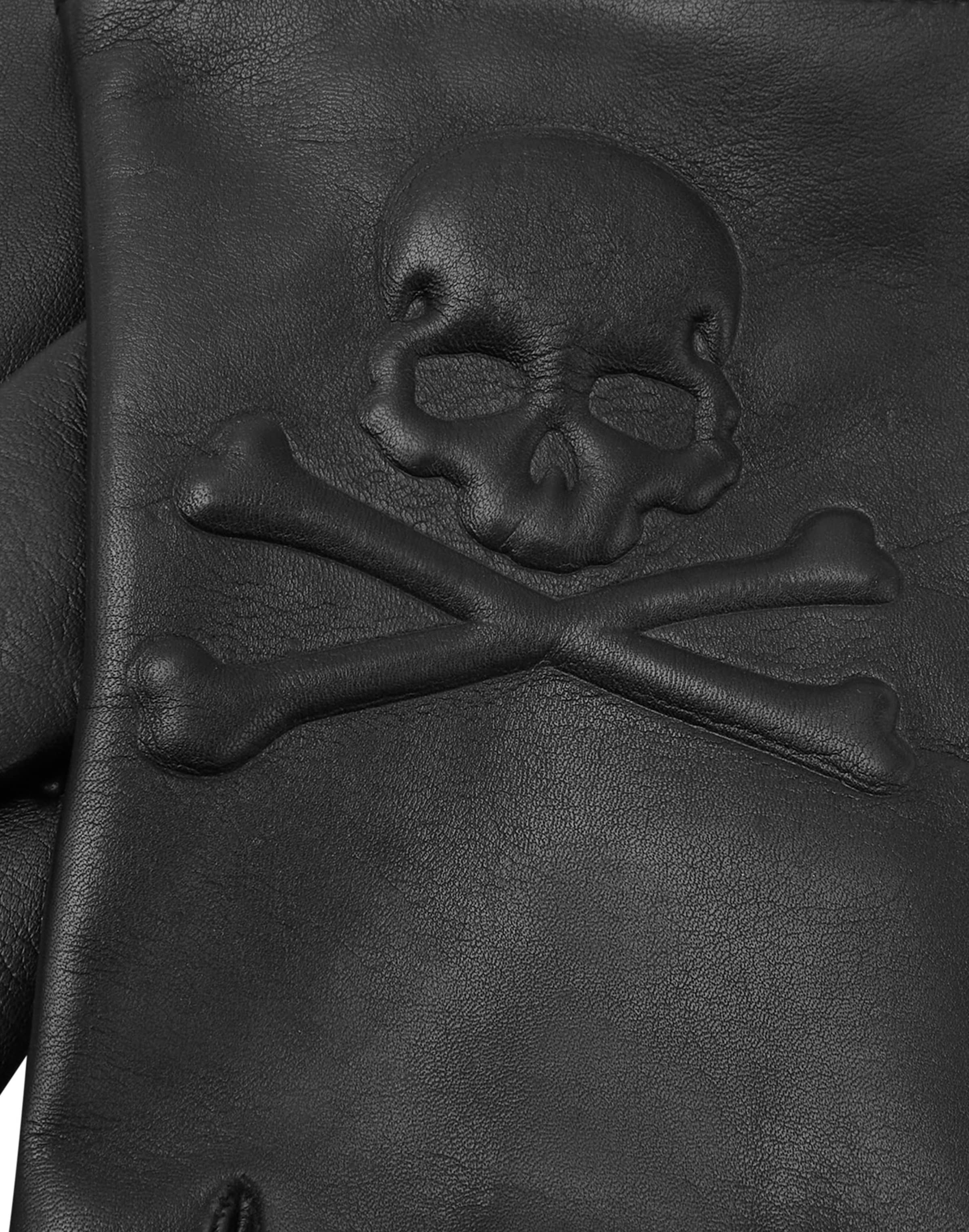Philipp Plein - Guantes con dedos en negro