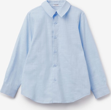 Tezenis Button Up Shirt in Blue: front