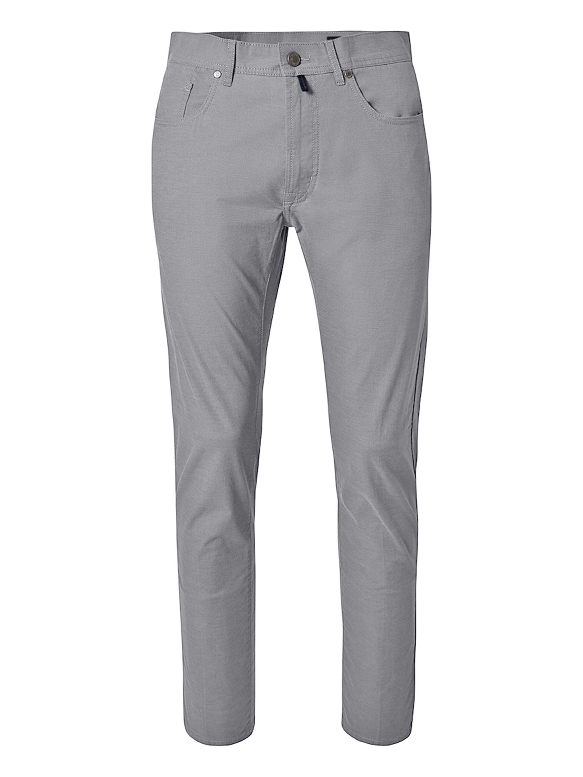 PIERRE CARDIN Hose `Laval` in Grau: Vorderseite
