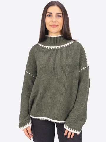 Pull-over 'JOLIE' Seasons of April en vert : devant