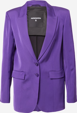 PATRIZIA PEPE - Blazer en lila: frente