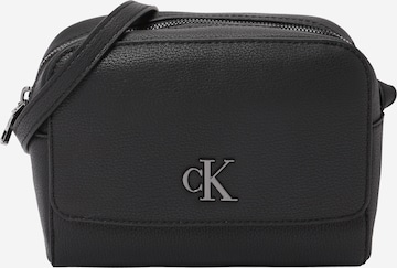 Calvin Klein Jeans regular Τσάντα ώμου σε μαύρο: μπροστά