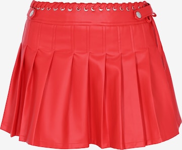 Jupe myMo ROCKS en rouge : devant