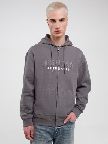 Veste de survêtement 'Berkus' BIG STAR en gris