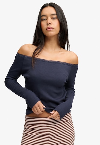 Superdry & Co Shirt 'Athletic Essentials' in Blau: Vorderseite