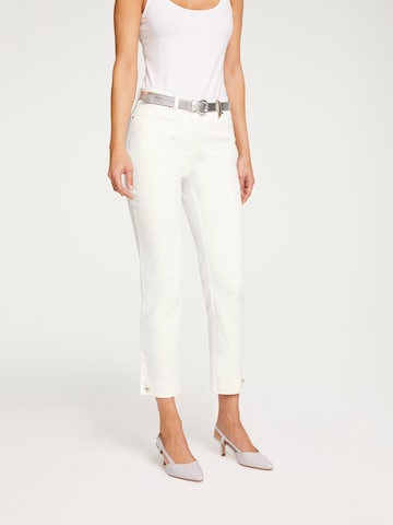 heine Regular Jeans in Wit: voorkant
