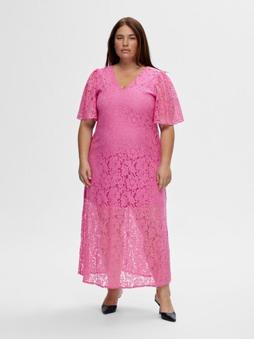 Robe SELECTED en rose