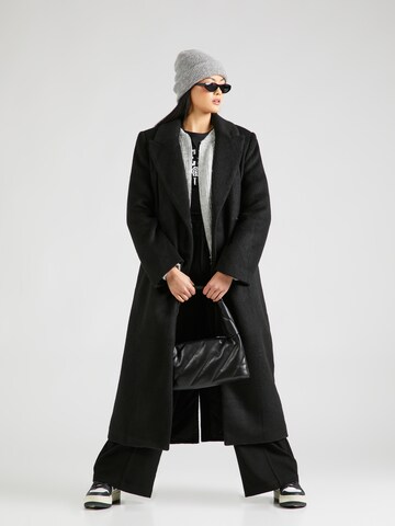 Gina Tricot Přechodný kabát – černá