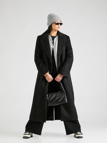 Gina Tricot Between-Seasons Coat in Black