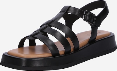 NEWD.Tamaris Sandales en noir, Vue avec produit