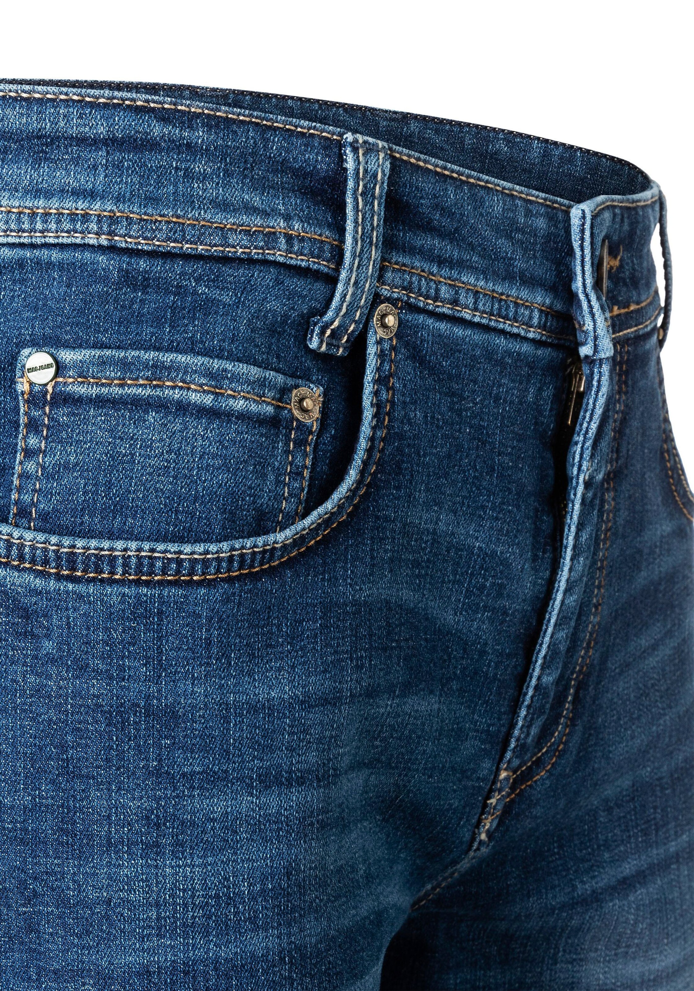 MAC Slimfit Jeans 'Arne' in Blau