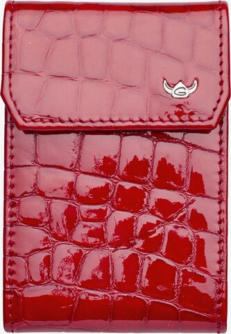 GOLDEN HEAD Case 'Cayenne' in Red: front