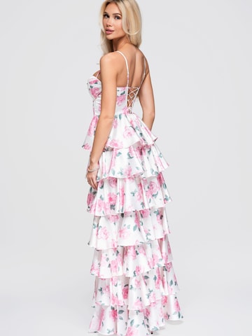 Ombre Abendkleid‌‌‌‌‌‌ in Pink