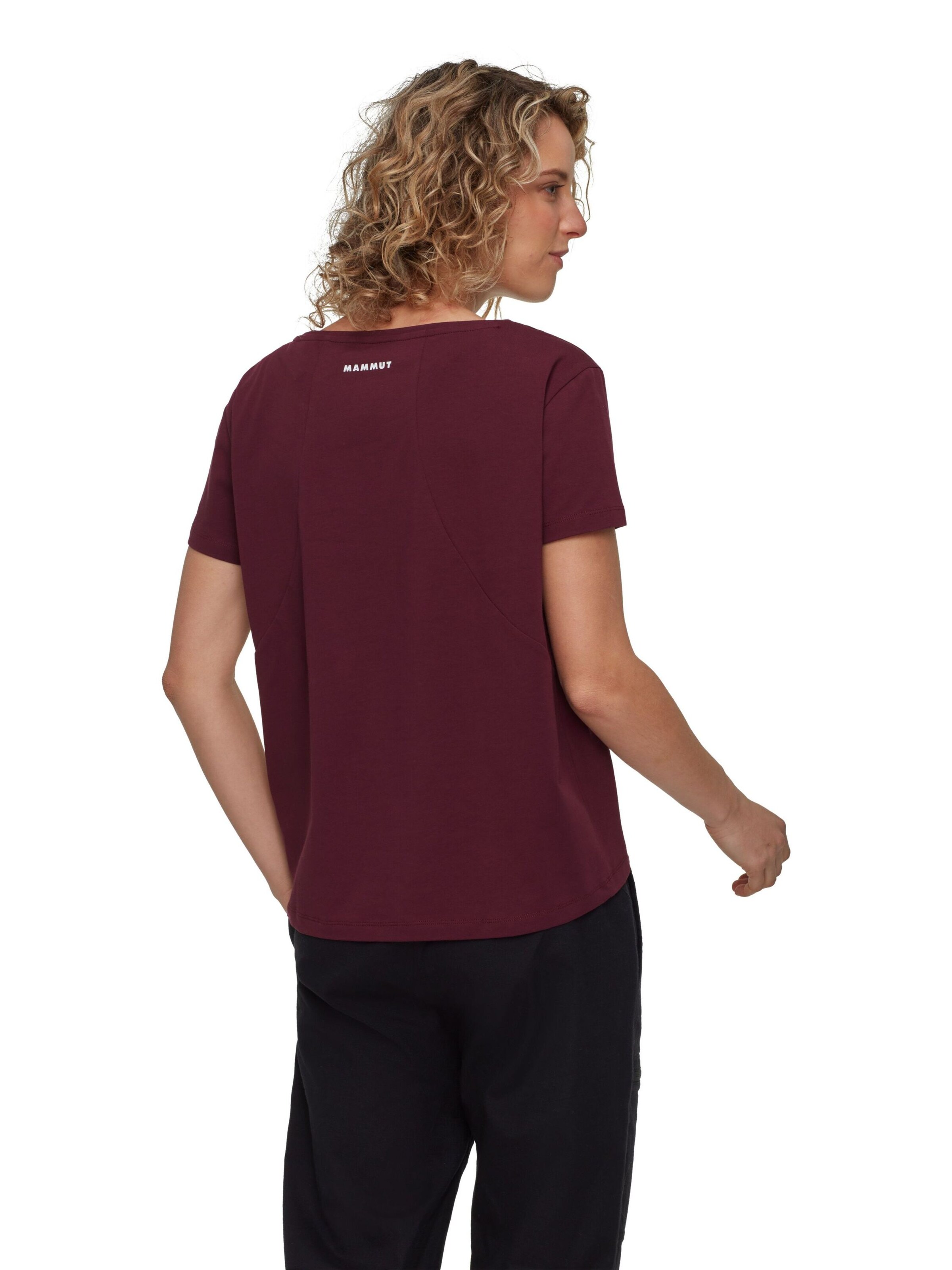 MAMMUT Performance Shirt 'Seon' in Red