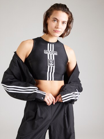 Haut ADIDAS ORIGINALS en noir : devant
