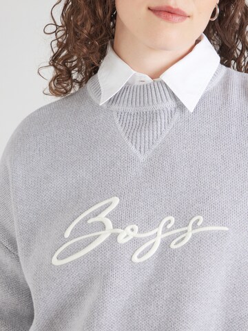 BOSS Pullover 'C_Finevra' in Grau