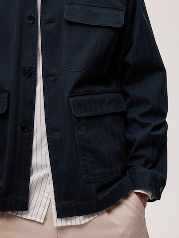 SELECTED HOMME Between-season jacket 'Roto' in Blue