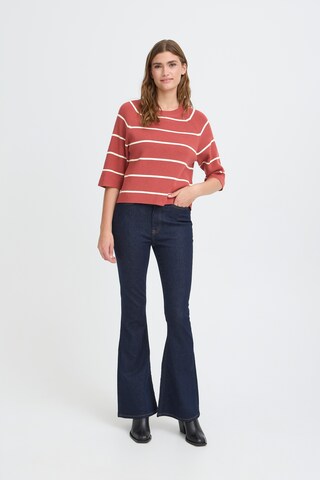Pull-over 'BOSTON' ICHI en rouge