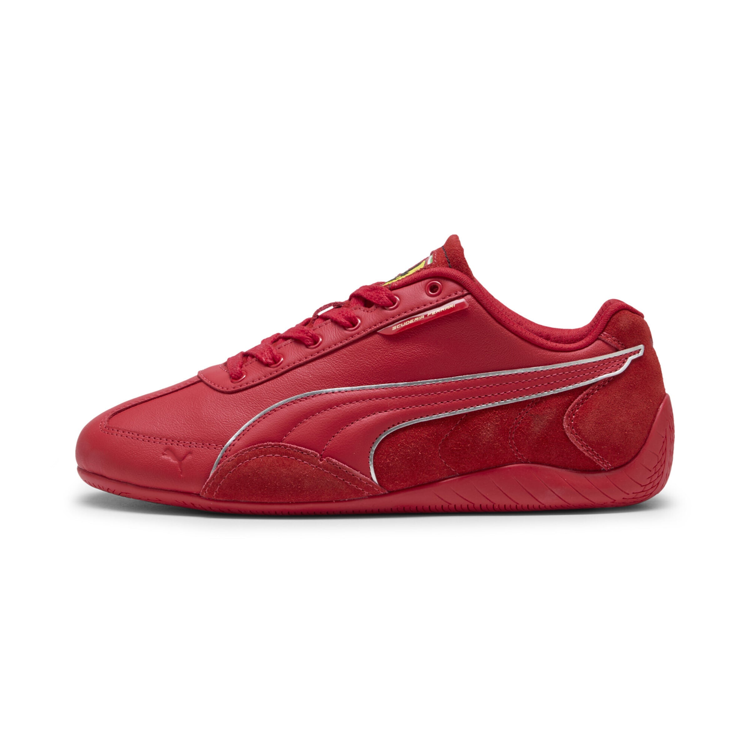 PUMA Baskets basses 'Scuderia Ferrari HP' en rouge / argent, Vue avec produit