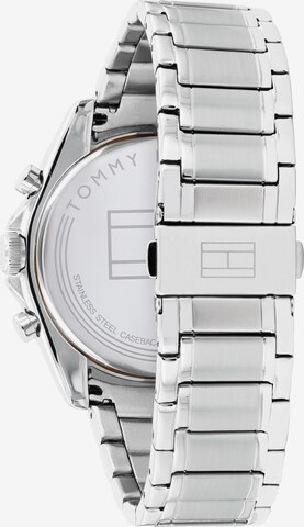TOMMY HILFIGER Zegarek analogowy w kolorze srebrny