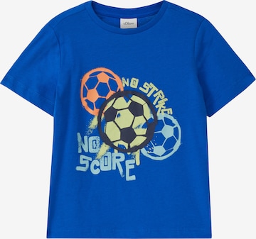 s.Oliver T-Shirt in Blau: Vorderseite