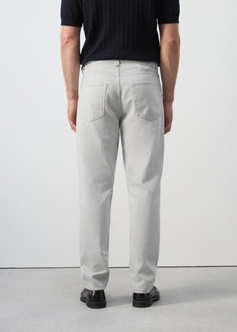 MANGO MAN Regular Jeans 'Lori' in Grey