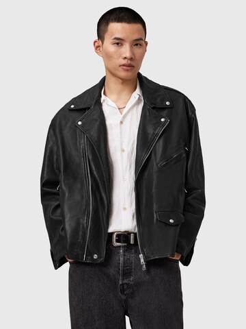 AllSaints Демисезонная куртка в Черный: спереди