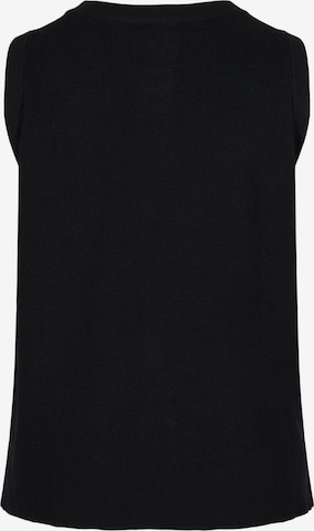 Zizzi Vest in Black