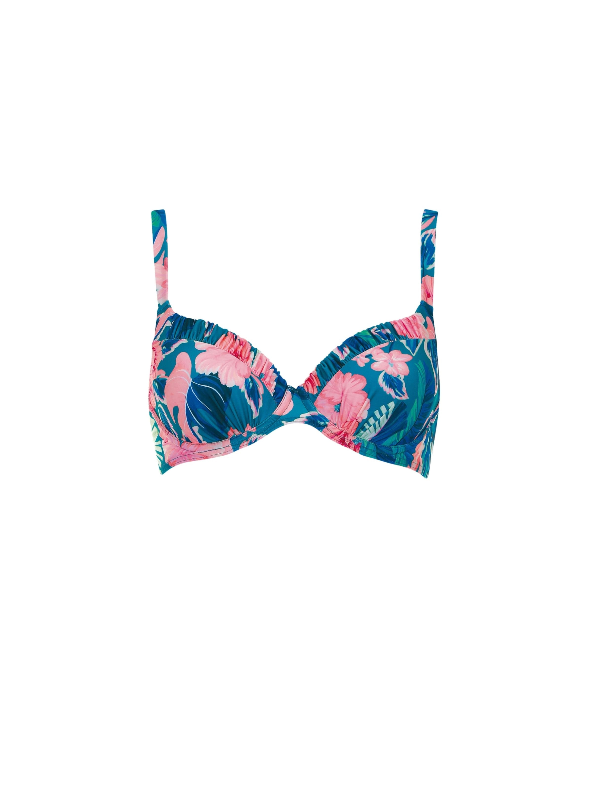 Top per bikini di SUNFLAIR in blu: frontale