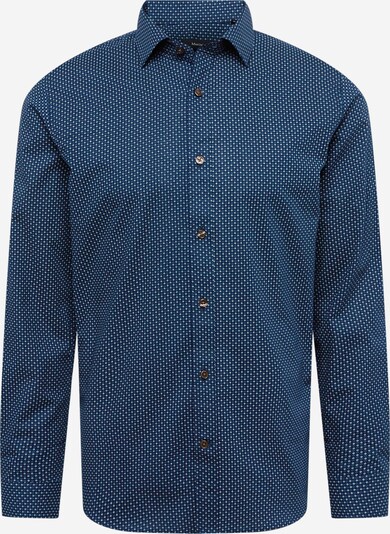 Matinique Button Up Shirt 'Trostol' in Navy / Royal blue / White, Item view