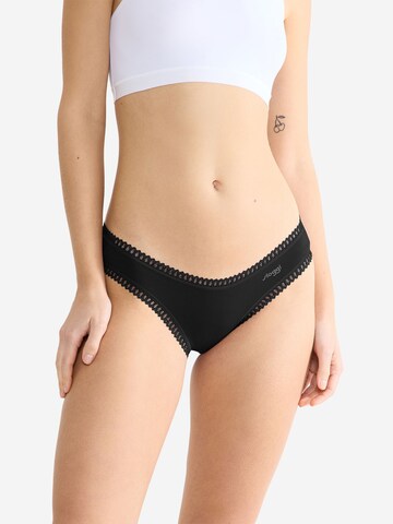 SLOGGI Minislip ' Blue GO Crush ' in Schwarz: Vorderseite