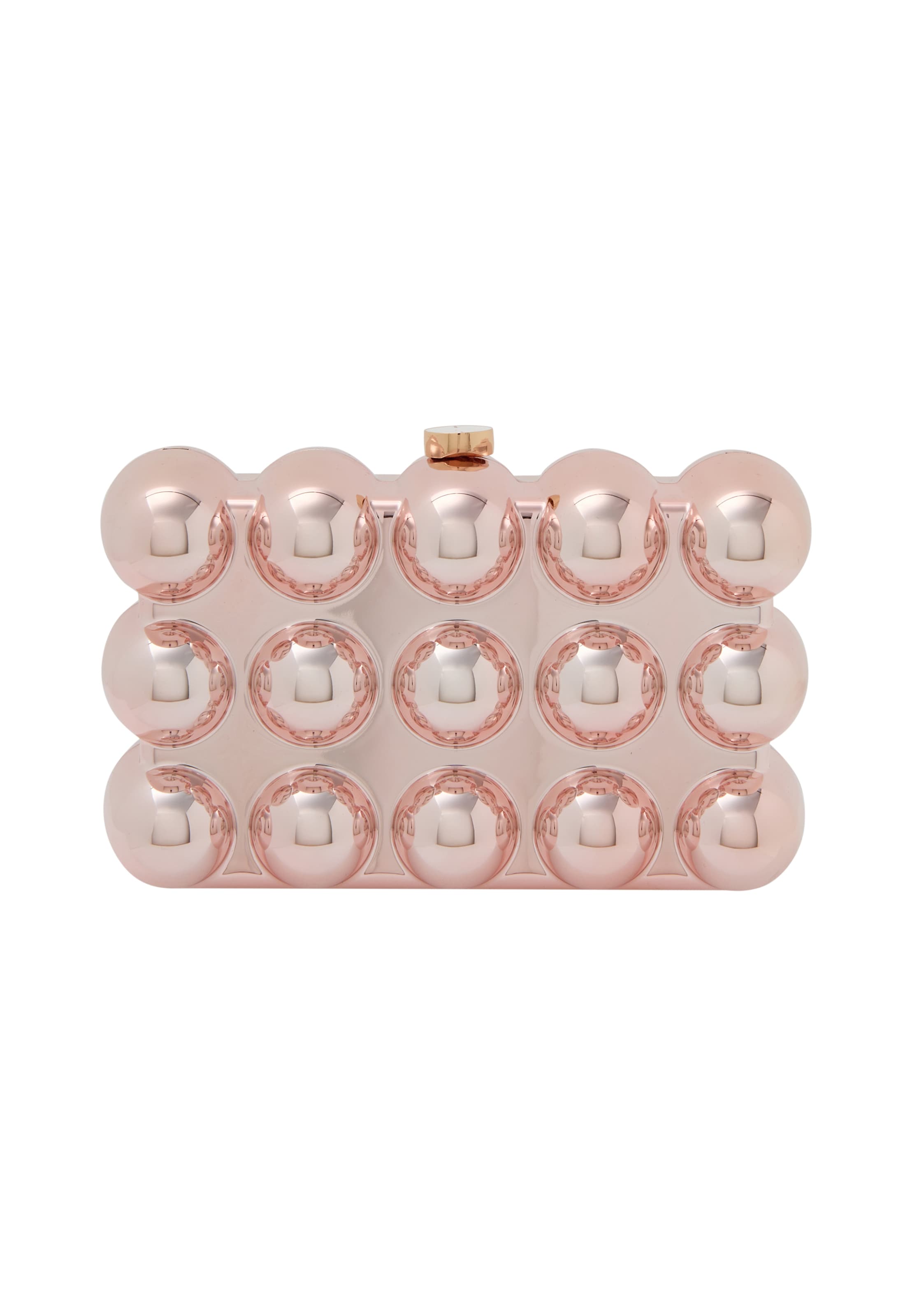 KRZY Клатч в Ярко-розовый: спереди