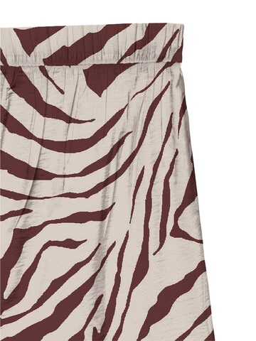 VERO MODA Wide leg Trousers 'VMJosie' in Beige