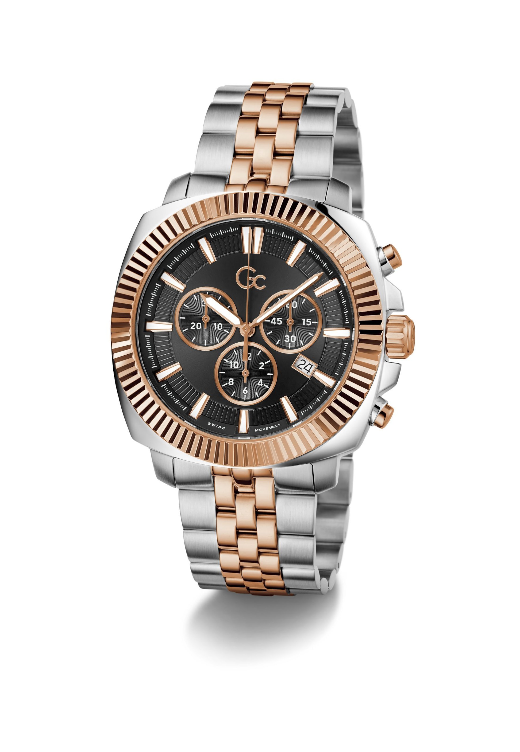 Gc Watches Analog Watch 'Flair Coussin' in Silver