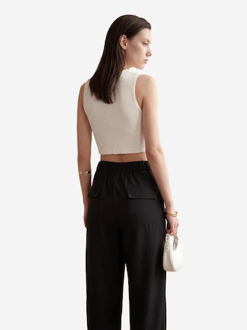 Tapered Pantaloni con piega frontale di My fashion in nero
