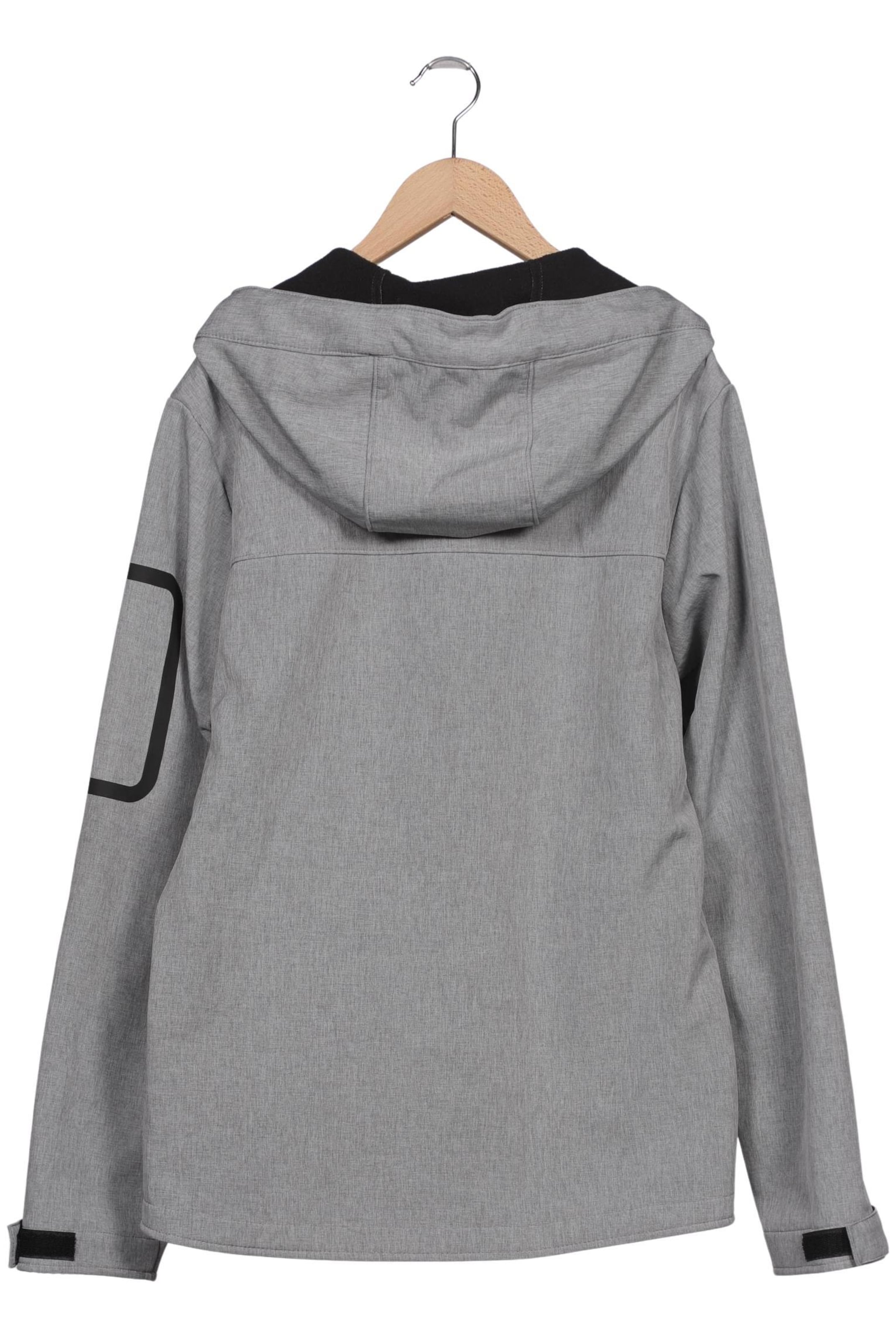 HOLLISTER Jacket & Coat in M in Grey